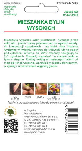 Mieszanka bylin wysokich