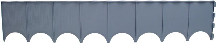 Palisada ogrodowa liner szara