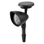 Lampa solarna ze stali nierdzewnej 14,5x8x26 cm