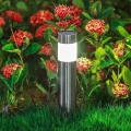 Lampa solarna ze stali nierdzewnej