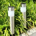 Lampa solarna ze stali nierdzewnej