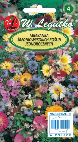 Mieszanka średniowysokich roślin jednorodnych