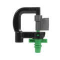 Mini-zraszacz modularny zielony odwrócony 360° spray