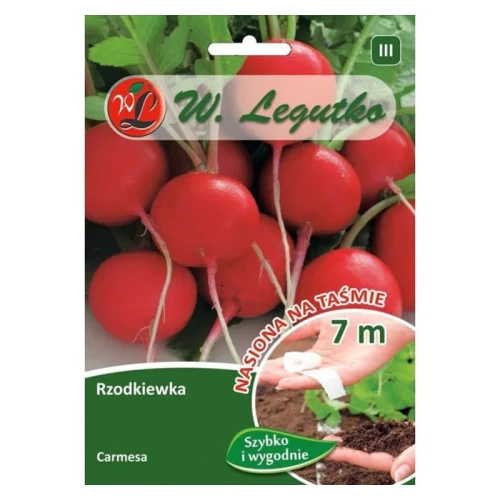 Rzodkiewka Carmesa - na taśmie 7m