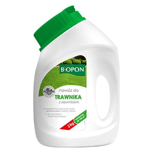 BIOPON Nawóz do trawnika z siewnikiem
