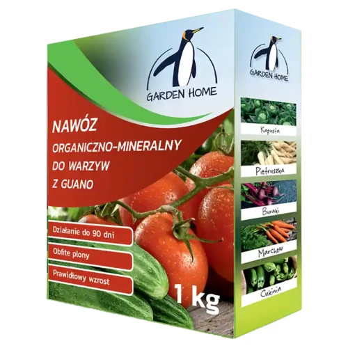 Nawóz organiczno-mineralny do warzyw z guano 1kg