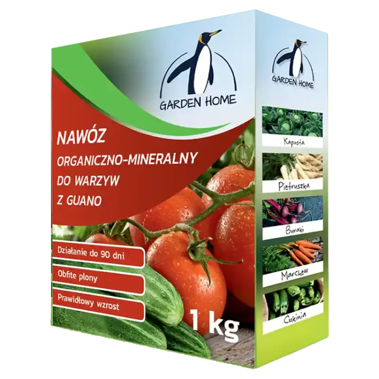 Nawóz organiczno-mineralny do warzyw z guano 1kg