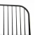 Modułowa ławka ogrodowa z oparciem 120 cm