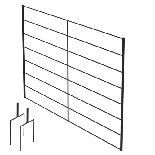 Trwałość i elegancja w jednym - parawan ogrodowy 'Ariel' dla Twojej przestrzeni.