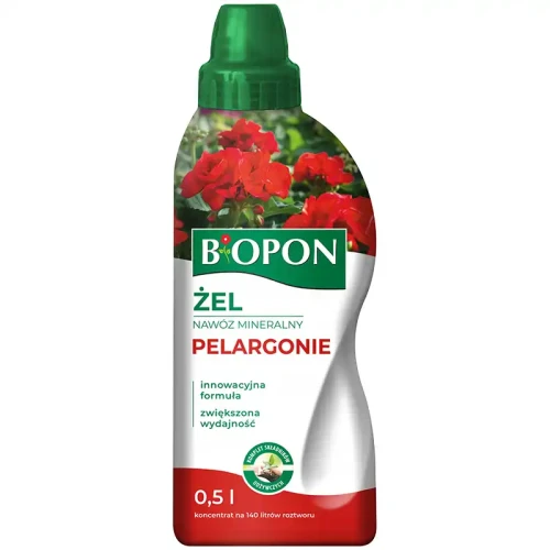 Żel nawóz mineralny do pelargoni 0,5l