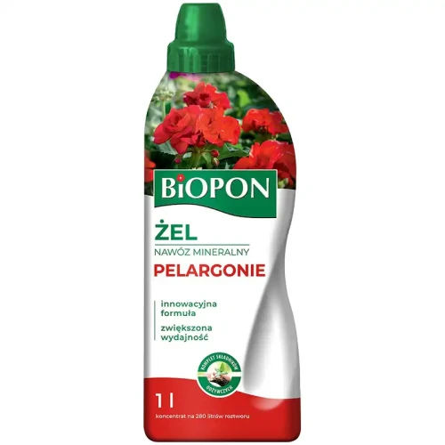 Żel nawóz mineralny do pelargoni 1l