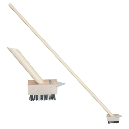 Szczotka do czyszczenia kostki brukowej z mchu i trawy