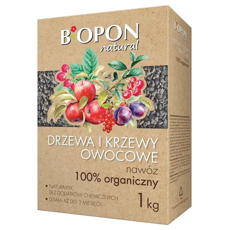 Naturalny nawóz organiczny do krzewów i drzew owocowych 1 KG