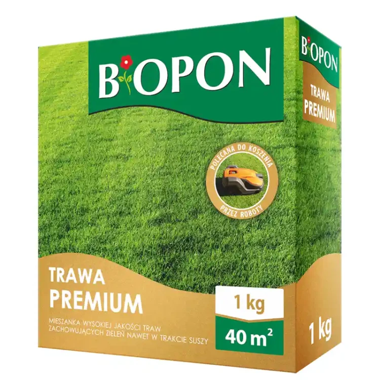 Trawnik PREMIUM - Mieszanka pod roboty koszące 1kg