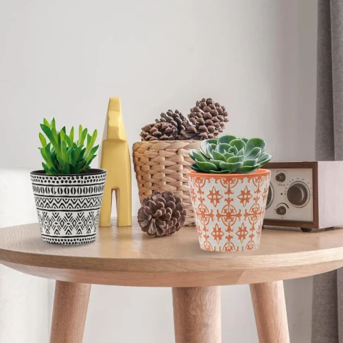 Ceramiczna doniczka dekoracyjna