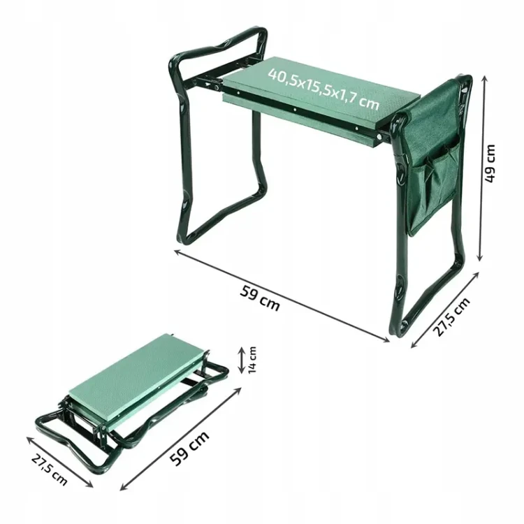 Taboret - Klęcznik ogrodowy 3w1