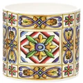 Ceramiczna doniczka dekoracyjna ⌀15 x 13 cm