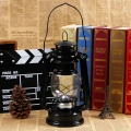 Metalowa Lampa naftowa - 11,5x15x24cm
