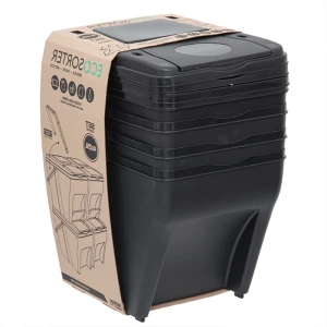 ECOsorter 25L - Zestaw Pojemników do Segregacji Odpadów