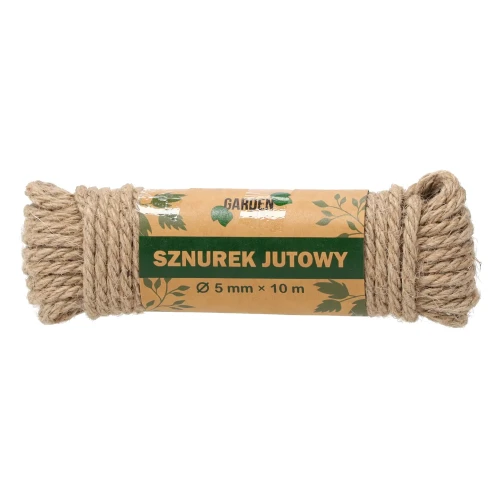 Sznurek jutowy do ogrodu - 5mm/10 m