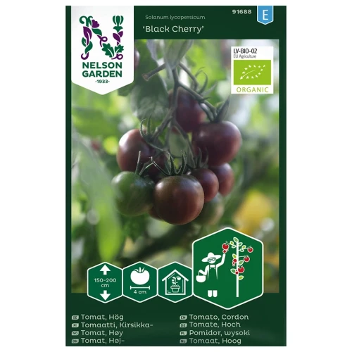 Pomidor koktajlowy 'Black Cherry' - BIO