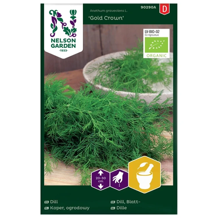 Koper ogrodowy 'Gold Crown' - BIO
