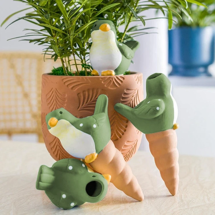 Ceramiczny nawilżacz do roślin - Ptaszek