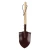 Saperka z trzonkiem drewnianym 60 cm