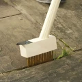 Drewniana szczotka do bruku 120 cm