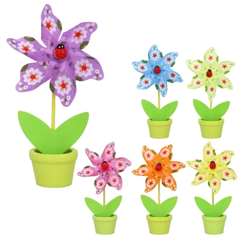 Wiatraczek z biedronką - 15 cm