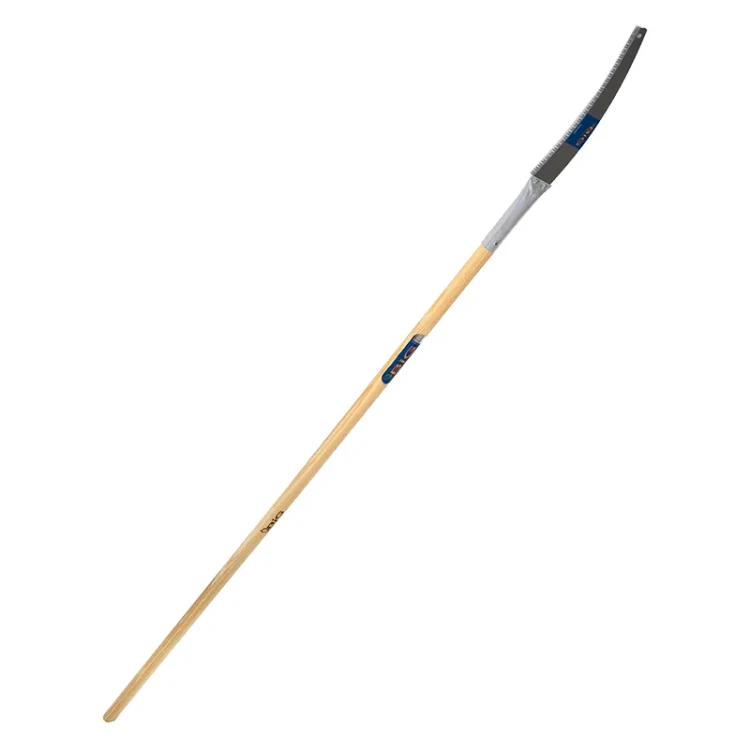 Piła do gałęzi na drewnianym trzonku 195 cm