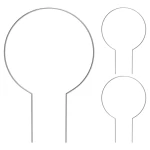 Podpora doniczkowa  - Omega 25x38 cm kpl. 3 szt. 