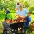Dwufunkcyjny wózek ogrodowy - 75l 300KG
