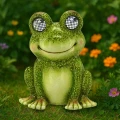 Żaba - Solarna figurka ogrodowa LED