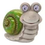 Ślimak - Solarna figurka ogrodowa LED 