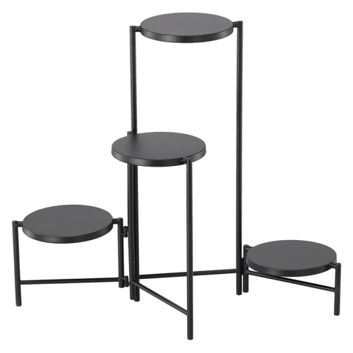 Kwietnik metalowy 4-poziomowy 60x43x60 cm