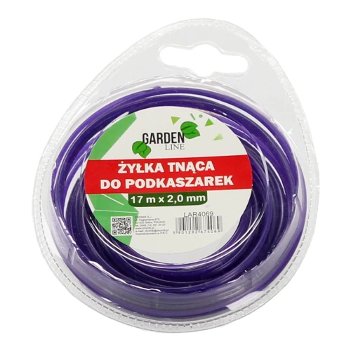 Żyłka do podkaszarek - 17 m x 2 mm