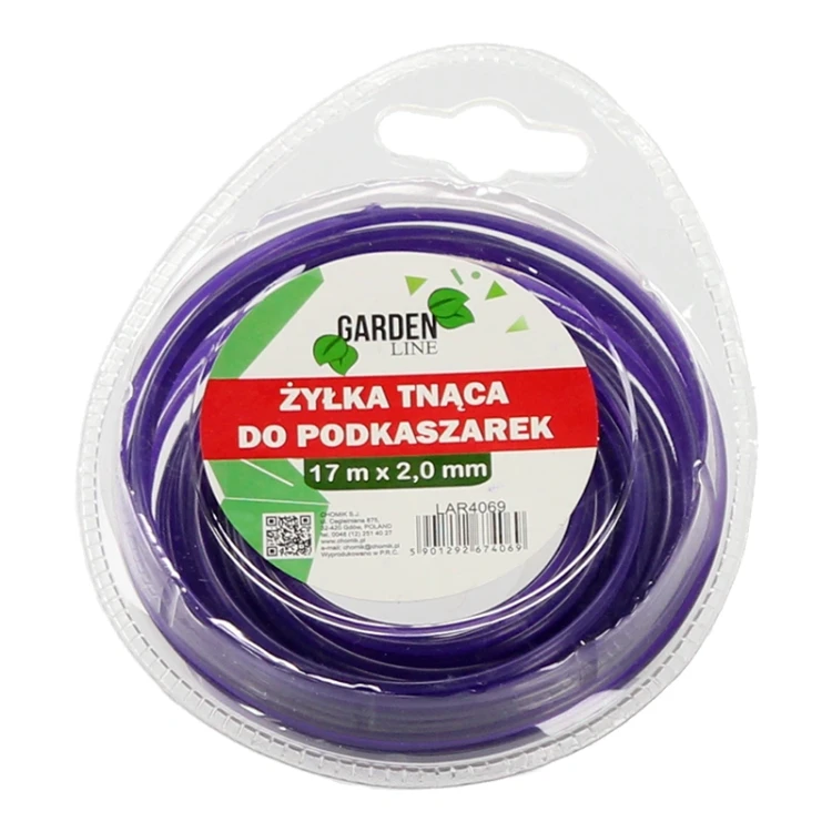 Żyłka do podkaszarek - 17 m x 2 mm