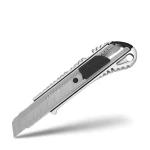 Aluminiowy nóż tapicerski z łamanym ostrzem - 18 mm  