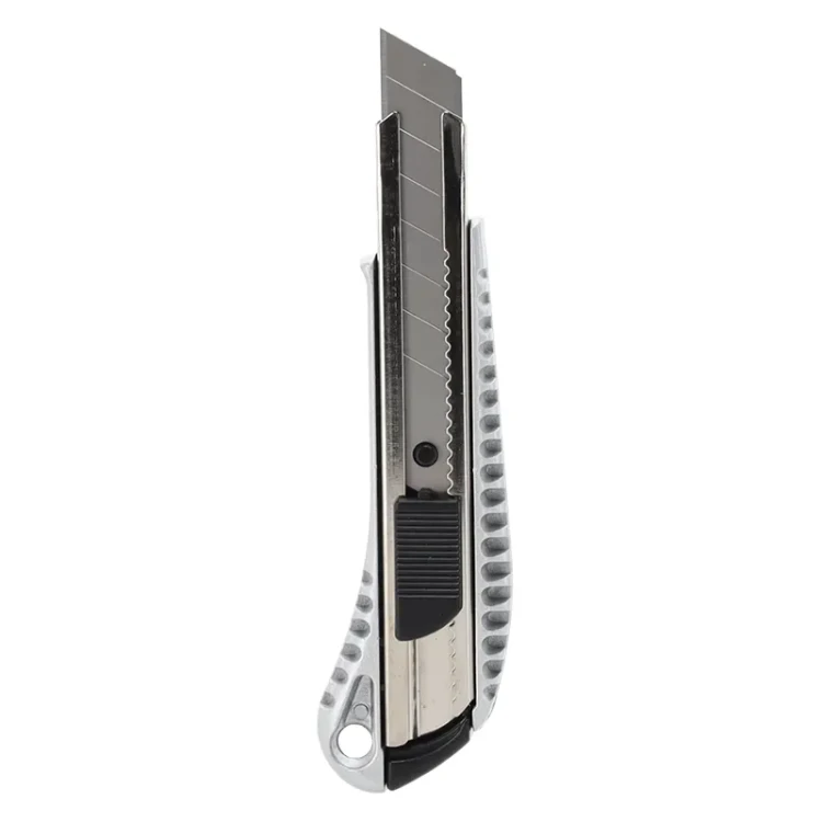Aluminiowy nóż tapicerski z łamanym ostrzem - 18 mm