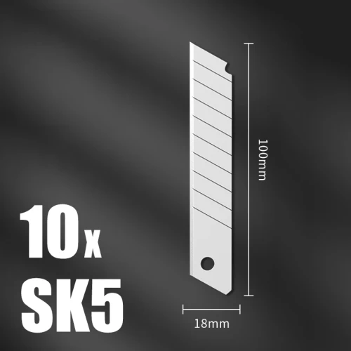 Aluminiowy nóż tapicerski z łamanym ostrzem - 18 mm