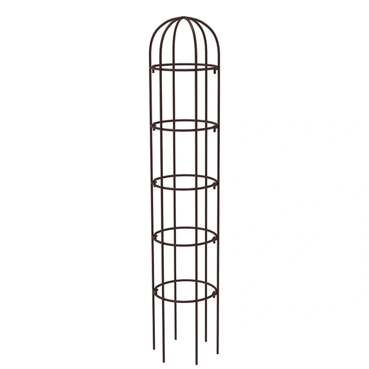 Obelisk ogrodowy metalowy 180