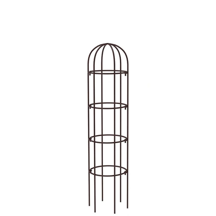 Obelisk ogrodowy metalowy 150