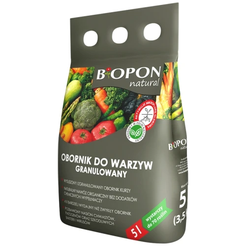 Obornik do warzyw 5L - wystarcza do 70 roślin