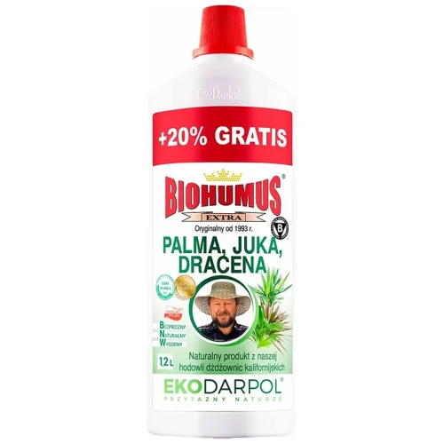 BIOHUMUS EXTRA w do palm, juk i draceny 1L + 20%
