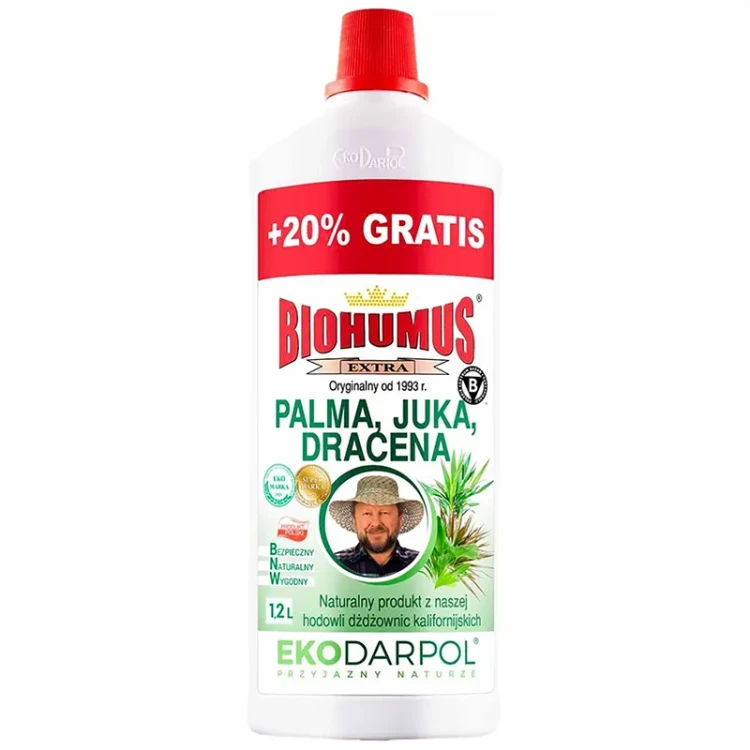 BIOHUMUS EXTRA w do palm, juk i draceny 1L + 20%