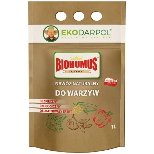 BIOHUMUS EXTRA - sypki ekologiczny nawóz do warzyw 200g