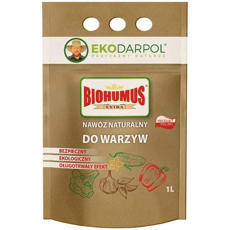 BIOHUMUS EXTRA - sypki ekologiczny nawóz do warzyw 200g
