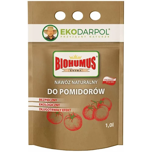 BIOHUMUS EXTRA - sypki ekologiczny nawóz do pomidorów 200g