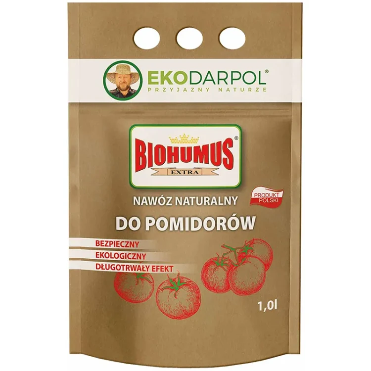 BIOHUMUS EXTRA - sypki ekologiczny nawóz do pomidorów 200g